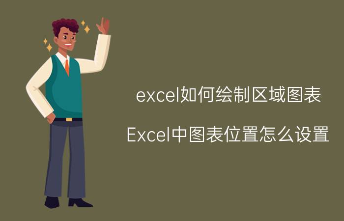 excel如何绘制区域图表 Excel中图表位置怎么设置？